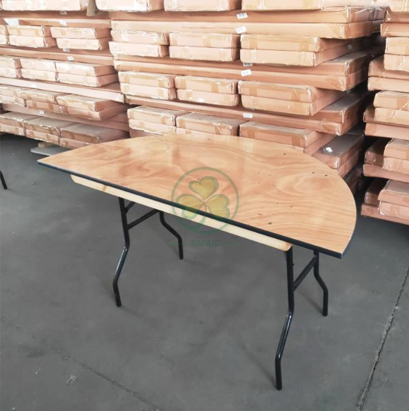 Half Round Folding Table 010