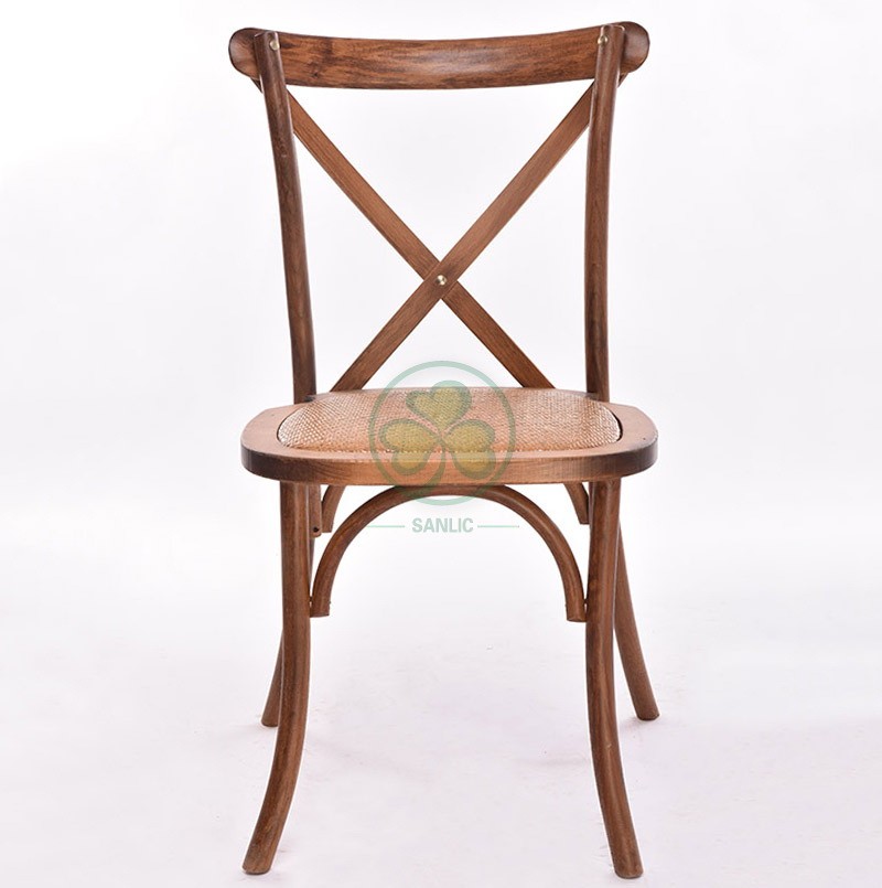 Wooden Cross Back Chair A 047