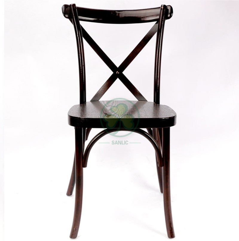 Wooden Cross Back Chair A 049