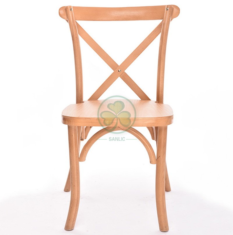 Wooden Cross Back Chair A 050
