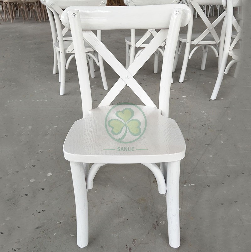 Wooden Kids Cross Back Chair A 046