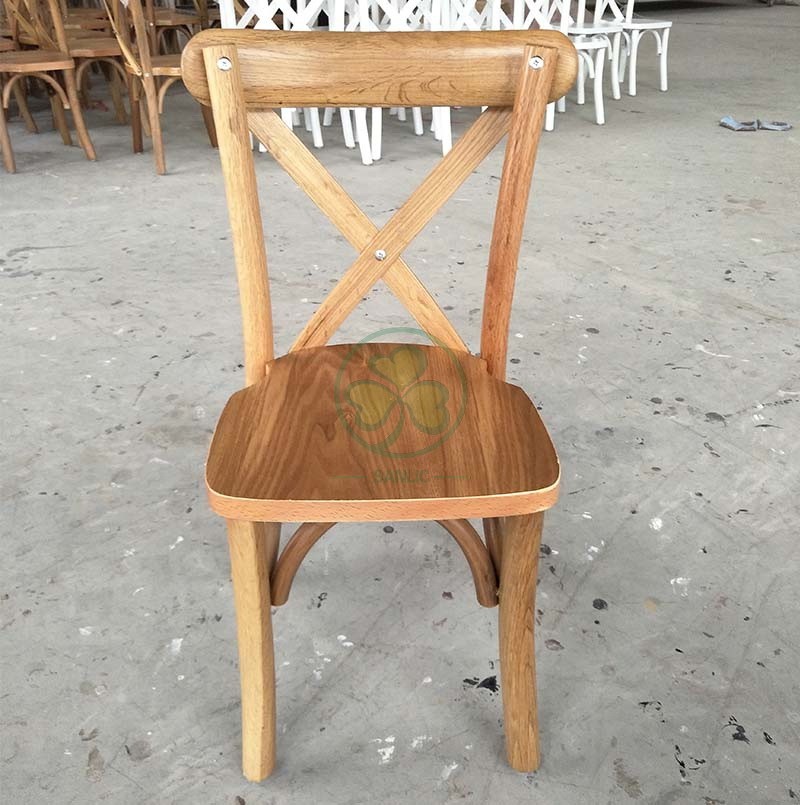 Wooden Kids X Back Chair A 044